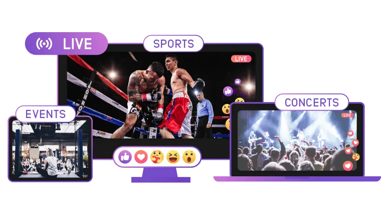 Live Streams - Events, Sports, Concerts with Tradecast